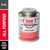 Oatey 8-fl oz Clear All-purpose Cement