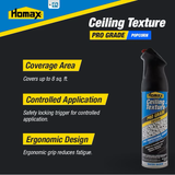 Homax Pro grade 14-oz White Popcorn Water-based Ceiling Texture Spray