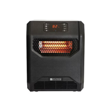 Utilitech Up to 1500-Watt Infrared Quartz Cabinet Indoor Electric Space Heater with Thermostat and Remote Included