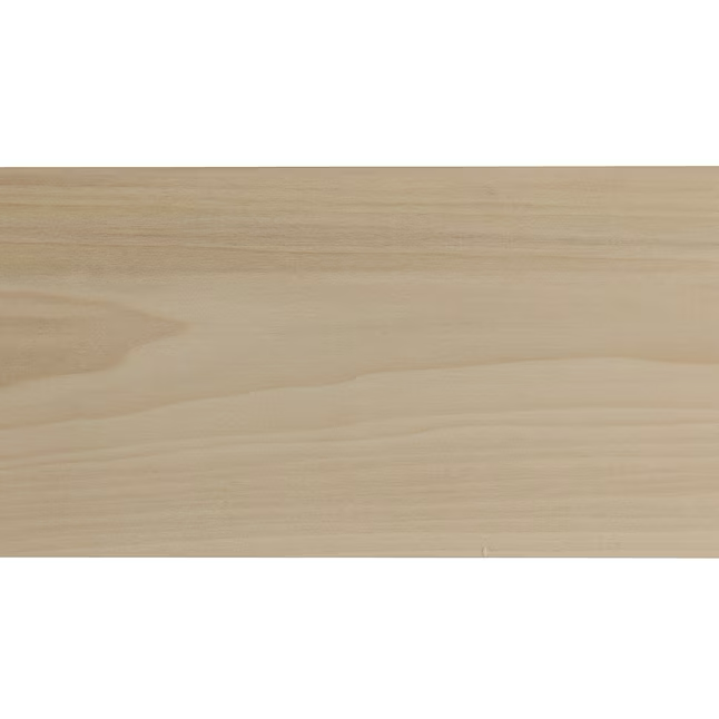 RELIABILT 1-in x 8-in x 8-ft Unfinished Poplar Board