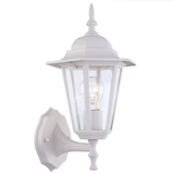 Project Source 1-Light 14-in Sand White Outdoor Wall Light