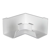 Amerimax 4.5-in x 6.25-in White K Style Gutter Inside Corner