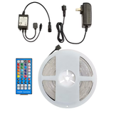 Utilitech 196,8-Zoll-Plug-in-LED-Unterschrank-Bandleuchte mit Fernbedienung