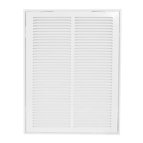 EZ-FLO 14 in. x 20 in. (Duct Size) Steel Return Air Filter Grille White