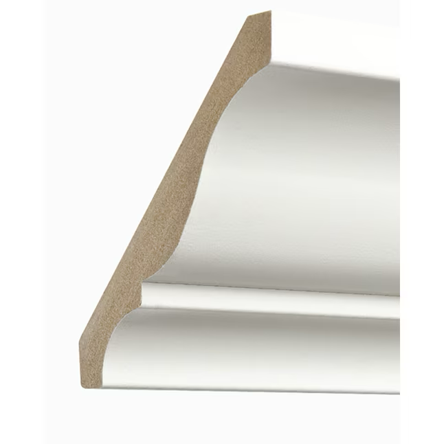 RELIABILT 3-5/8-in x 8-ft Painted MDF 49 Crown Moulding