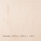 3/4-in x 4-ft x 8-ft Maple Sanded Plywood
