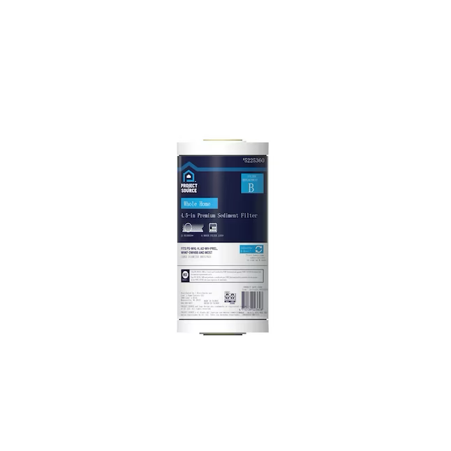 Proyecto Fuente Filtro de repuesto para toda la casa de gran tamaño para sedimentos y partículas (WHL)