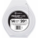 Southwire 20-ft 14-AWG Stranded White Gpt Primary Wire