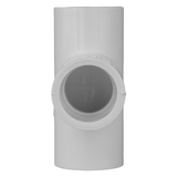 Pipa Charlotte de PVC blanco de 2 pulgadas. Camiseta SCH40 para aplicaciones de presión