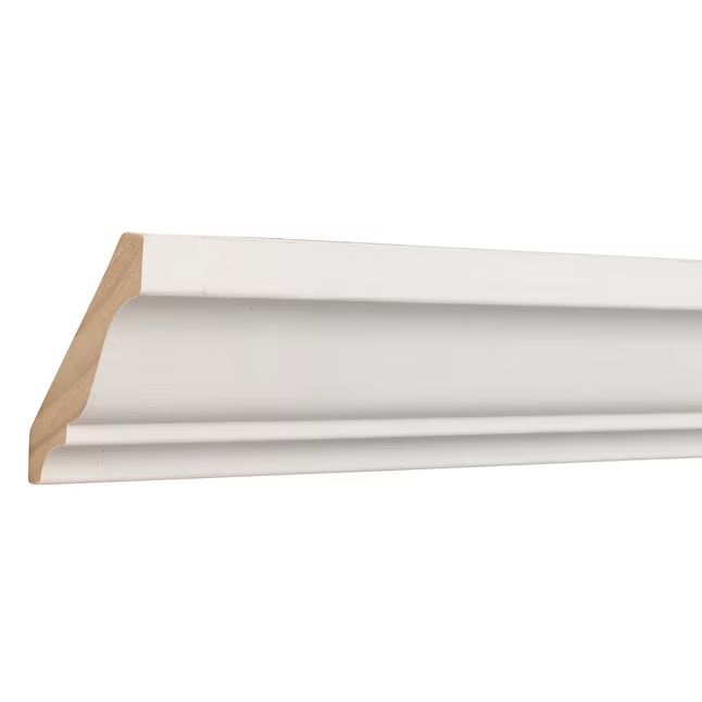 Moldura de corona RELIABILT 52 de pino imprimado de 8 pies 