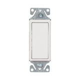 Eaton 15-Amp Single-Pole Rocker Light Switch, White (10-Pack)