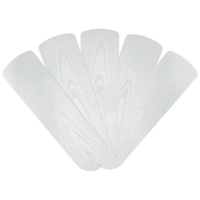 Harbor Breeze 5-Pack 20.625-in White Ceiling Fan Blade