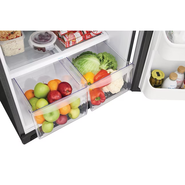 Frigidaire 20.5-cu ft Top-Freezer Refrigerator (Stainless Steel)
