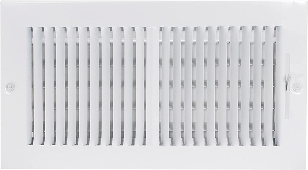 18 x 6 Zoll Lüftungsstahl-Seitenwand-/Deckenregister-Rückluftgitter, Stahlkanalöffnung