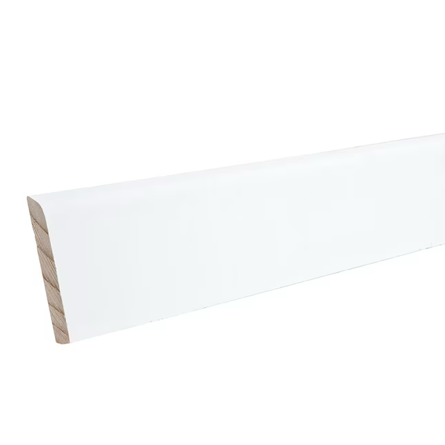 RELIABILT 5/16-in x 2-1/4-in x 8-ft Modern Primed Pine 3406 Baseboard Moulding