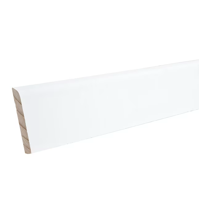 RELIABILT Moldura de zócalo 3406 de pino imprimado moderno de 5/16 pulgadas x 2-1/4 pulgadas x 8 pies
