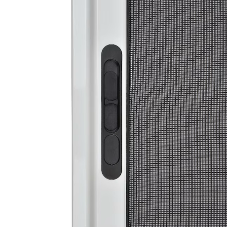 ReliaBilt 48-in x 80-in White Aluminum Sliding Screen Door