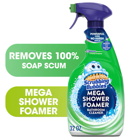 Scrubbing Bubbles Mega Shower Foamer 32-fl oz Rainshower Shower and Bathtub Cleaner