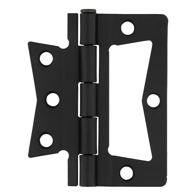 RELIABILT 3-in-in Oil-Rubbed Bronze Non-Mortise Bi-Fold Door Hinge (2-Pack)