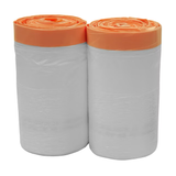 MOXIE Bolsa de basura con cordón de cocina de plástico blanco de 13 galones (130 unidades)