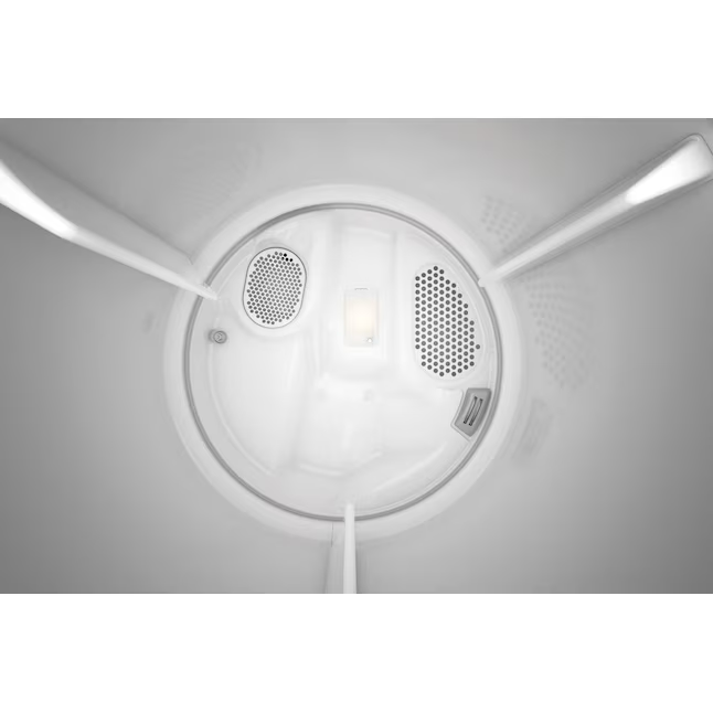 Secadora eléctrica de ciclo de vapor Maytag Pet Pro de 7 pies cúbicos (blanco)