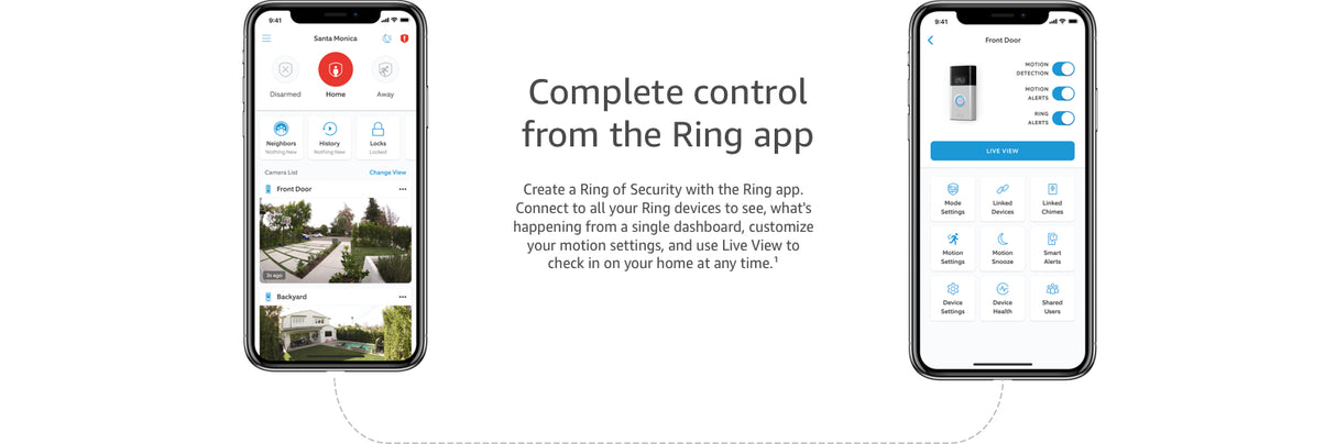 Ring Video Doorbell 2.ª generación: vídeo HD de 1080p (níquel satinado) 