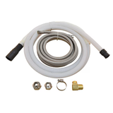 Eastman 10-ft 1/2 In-in Fip Inlet x 3/8 In-in Od Outlet Corrugated PVC Dishwasher Connector