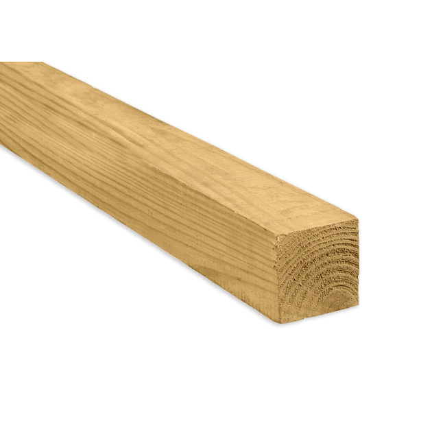 Severe Weather 4-in x 4-in x 16-ft #2 Southern Yellow Pine Ground Contact Pressure Treated Lumber