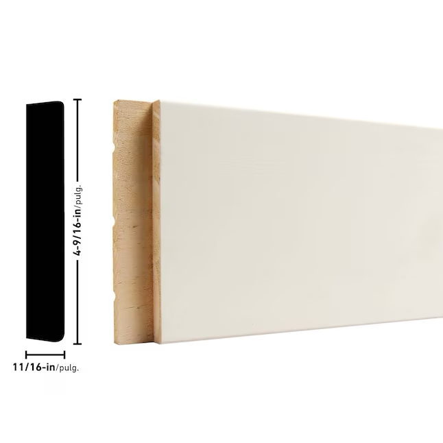 RELIABILT Jamba de puerta X4916 de pino imprimado de 11/16 x 4-9/16 x 6 pies y 8 pulgadas