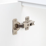 Project Source 48-Zoll weißer Badezimmer-Waschtischunterschrank ohne Oberseite