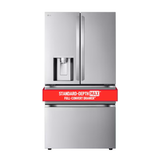 LG Standard Depth MAX 28.6-cu ft 4-Door Smart French Door Refrigerator with Dual Ice Maker, Water and Ice Dispenser (Fingerprint Resistant) ENERGY STAR
