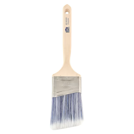 Project Source Better All Paints and Stains 2-1/2-in Reusable Polyester Angle Paint Brush (Trim Brush)