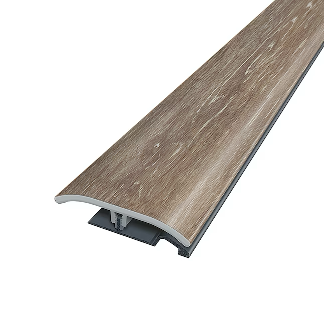 Project Source Agate 0.23-in T x 2-in W x 78.7-in L Vinyl 4-in-1 Floor Moulding