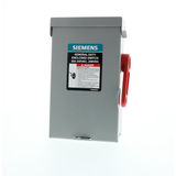 Desconexión por interruptor de seguridad de servicio general con fusible de 2 polos y 30 amperios Siemens