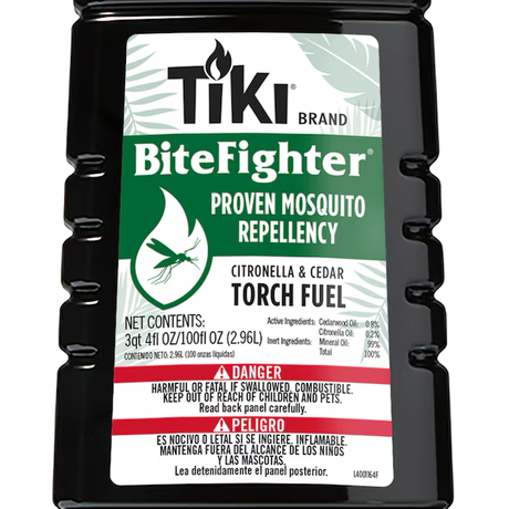 TIKI 100-oz Fuel In Brown Bottle Citronella Torch Fuel