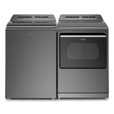Whirlpool Smart Capable w/Load and Go 5.3-cu ft High Efficiency Impeller and Agitator Smart Top-Load Washer (Chrome Shadow) ENERGY STAR