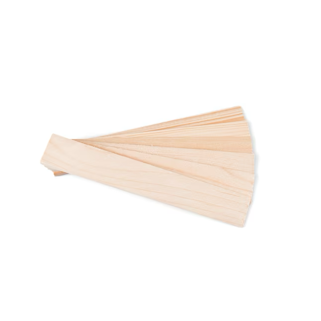 Project Source 0.25-in x 1.25-in x 7.75-in 12-Pack Pine Wood Shim
