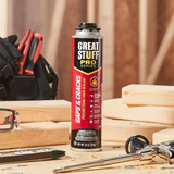 GREAT STUFF PRO Gaps and Cracks 24-oz Spray Gun Indoor/Outdoor Spray Foam Insulation