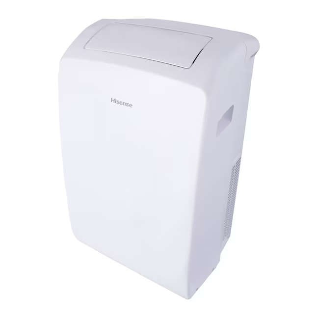 Hisense 8000-BTU DOE (115-Volt) White Vented Wi-Fi enabled Portable Air Conditioner with Remote Cools 350-sq ft