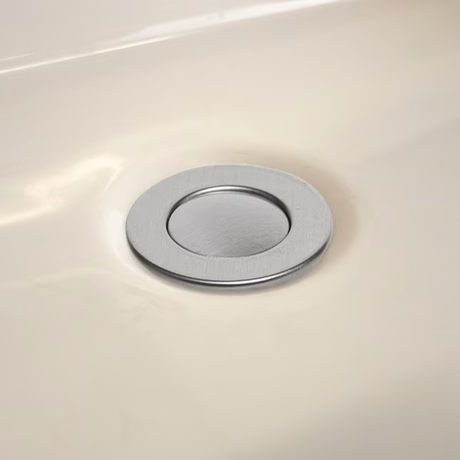 Keeney Brushed Nickel Bathroom Decorative Sink Drain