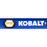 Nivel de viga en I de aluminio Kobalt de 24 pulgadas y 3 viales