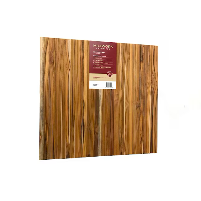 RELIABILT 2-ft Unfinished Teak Board