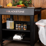 Carro de parrilla plegable de acero con recubrimiento en polvo Blackstone Culinary