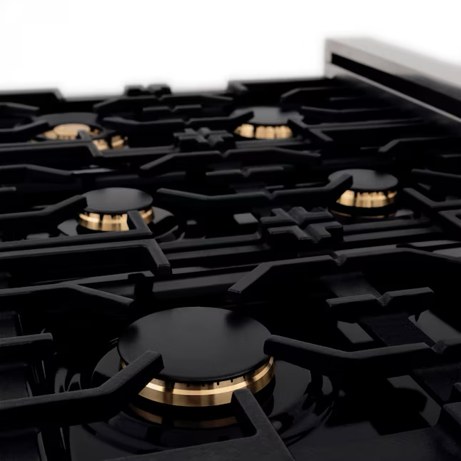 ZLINE Professional Autograph Edition 36-in 6 Burners Stainless Steel Gas Cooktop
