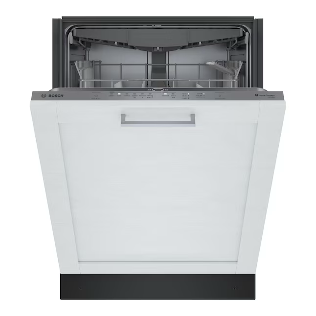 Bosch 300 Series Top Control 24-in Smart Built-In Dishwasher With Third Rack (Custom Panel Ready), 46-dBA