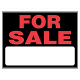 Hillman 15-in x 19-in Plastic Sale/For Sale Sign