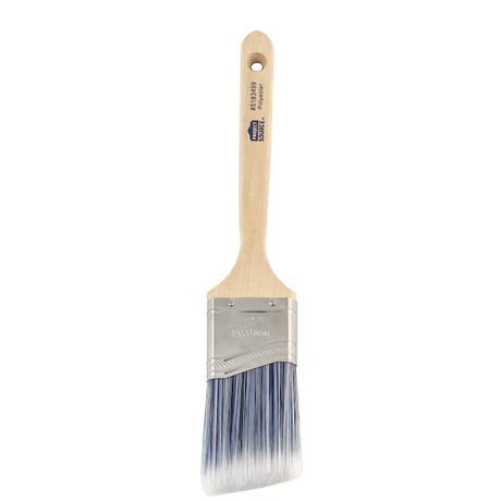 Project Source Better All Paints and Stains 2-in Reusable Polyester Angle Paint Brush (Trim Brush)