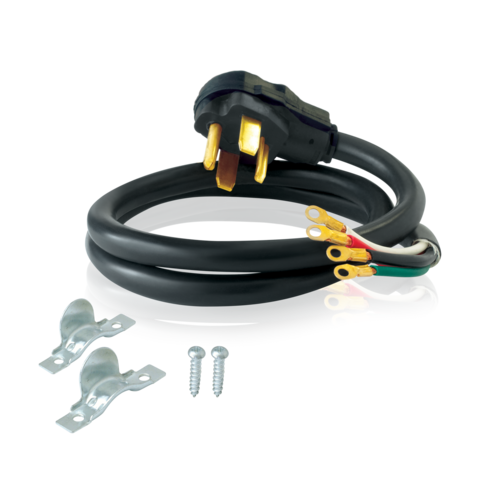 Cable para secadora Eastman de 10 pies, 4 clavijas y 30 amperios
