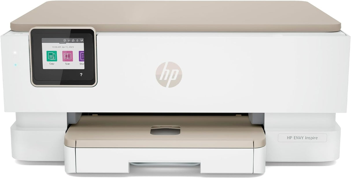 Impresora térmica de inyección de tinta en color inalámbrica HP ENVY Inspire 7255e, imprime, escanea, copia, configuración sencilla, impresión móvil, lo mejor para el hogar, tinta instantánea con HP+ 