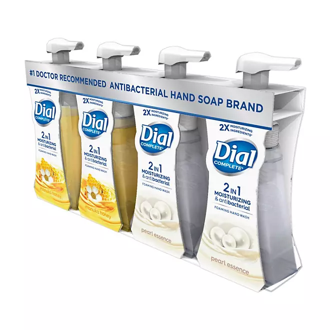 Dial Complete Foaming Hand Wash, Variety Pack, (7.5 oz., 4-Pack)